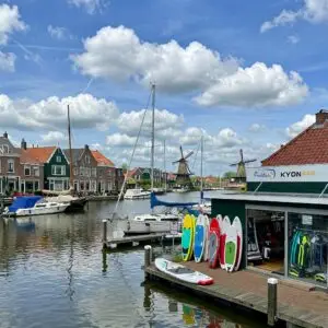 SUP shop bij jachthaven